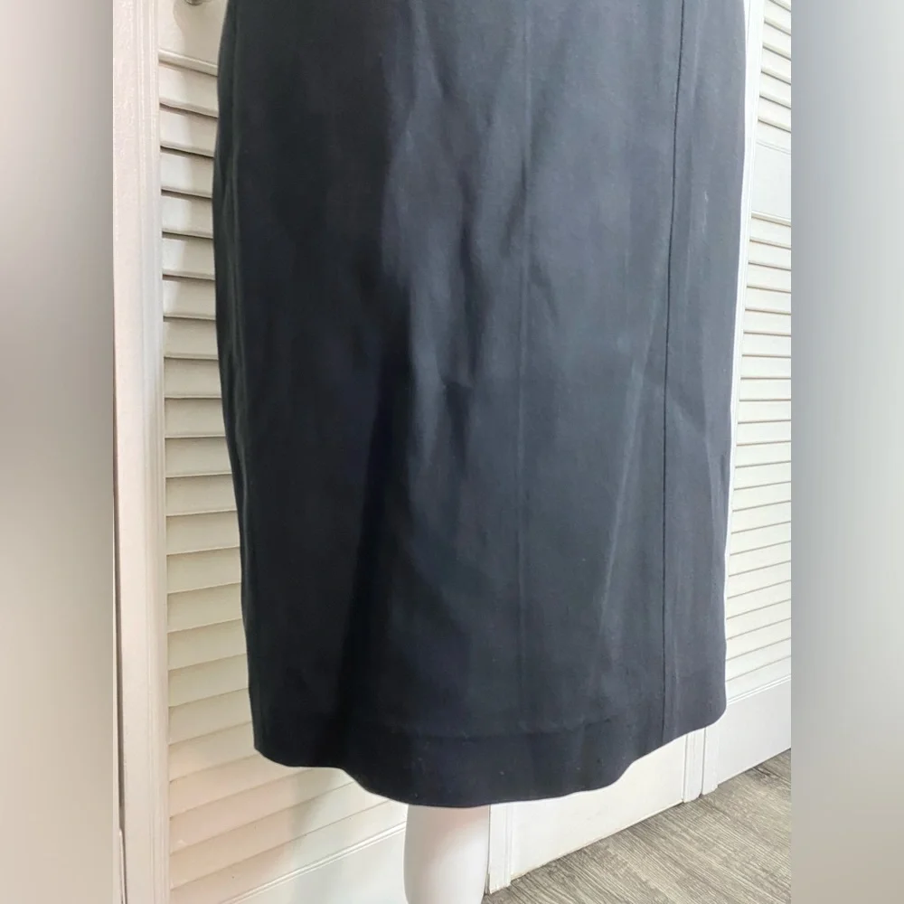Size 4 Rag & Bone Sleeveless Little Black Dress w/ Side Paneling & Back Zipper - Picture 8 of 11